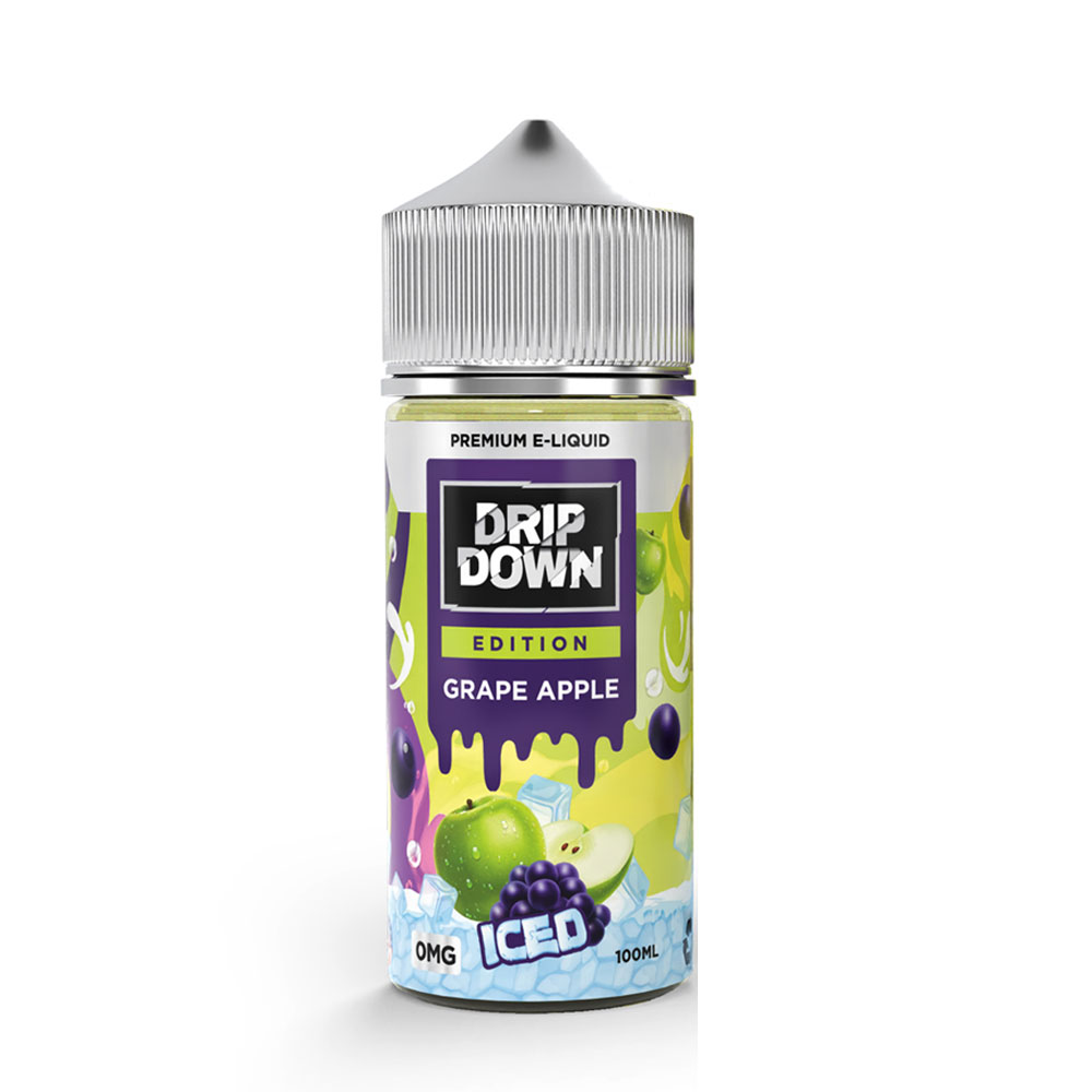 Drip Down Edition Series – Grape Apple Ice 100ml (0/3/6 mg)