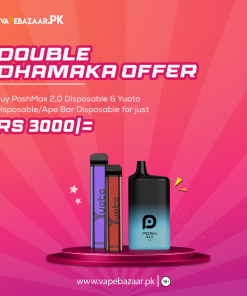 Alternative view of Bundle # 3 🔥 Limited Double Dhamaka Offer 🔥 | Posh Max 2.0 Disposable & Yuoto Disposable/Ape Stick Disposable for PKR 3,000!